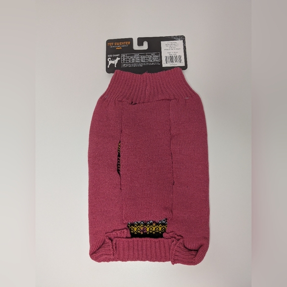 NWT Large Pet Sweater 'Ghoul Gang' Pink - Picture 2 of 5
